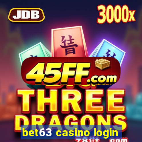 bet63 casino login